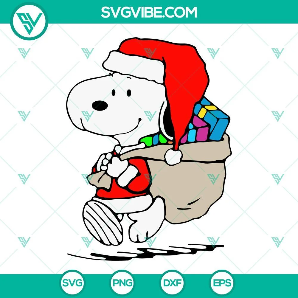 Cartoons, Christmas, SVG Files, Snoopy Christmas SVG Files Bundle, Charlie 4