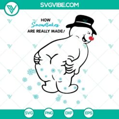 Snowflake Maker SVG File, Funny Snowman SVG Images, How Snowflakes Are Really 2