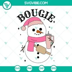 Christmas, SVG Files, Snowman Bougie SVG Images, Stanley Christmas SVG Download 2