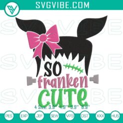 Embroidery Designs, Halloween Embroidery Designs, So Frankenstein Cute 20