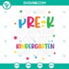 Pre-K graduation SVG download featuring "So Long Pre-K" design for kindergarten transition celebration.