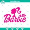 Barbie SVG files with humorous trendy design for moms, "Somebody's Barbie Ass Mama" theme.