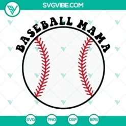 Baseball, Sports, SVG Files, In My Baseball Mom Era SVG Image, Baseball Mom SVG 4