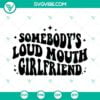 Softball, Sports, SVG Files, Somebody’s Loud Mouth Softball Mama SVG File, 16