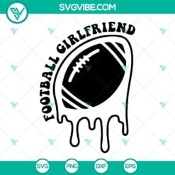 somebodys loud mouth football girlfriend svg football fan svg football girlfriend svg 3 mockup