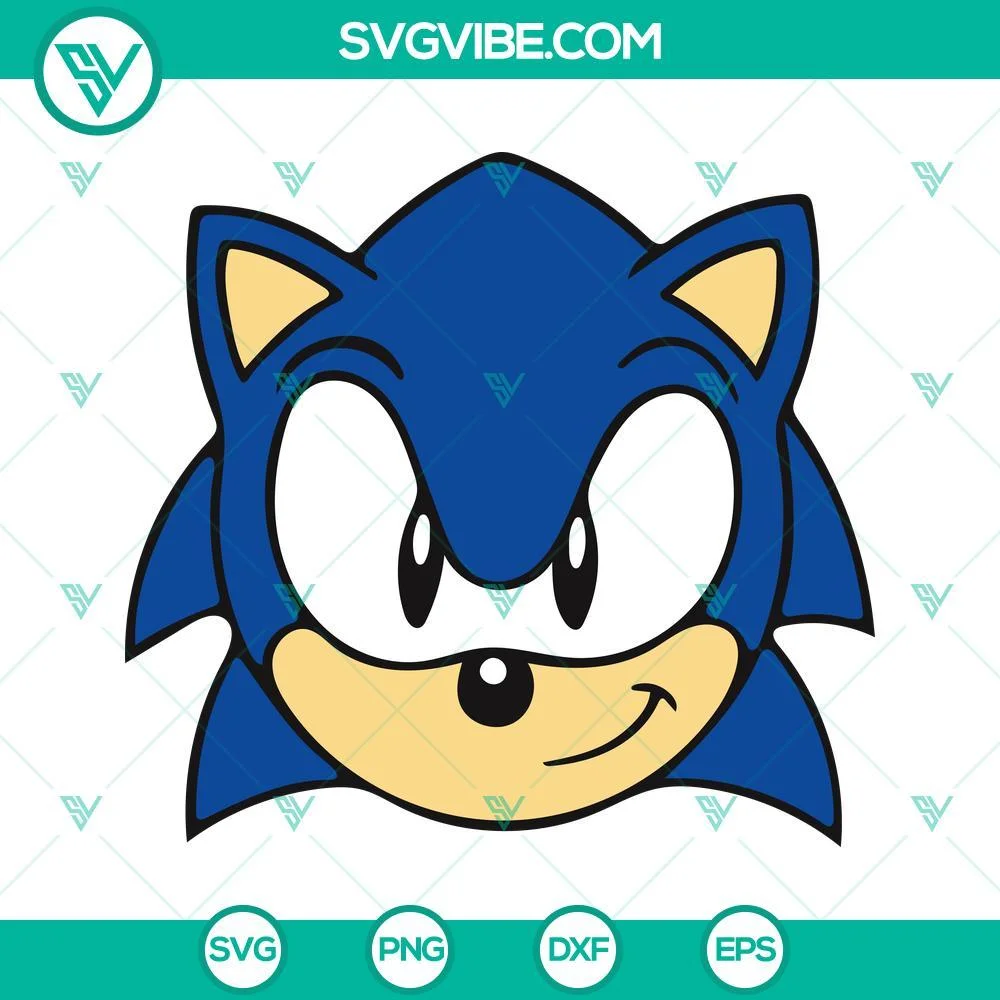 Disney, SVG Files, Sonic The Hedgehog Face SVG Image Bundle, Amy Rose SVG 3