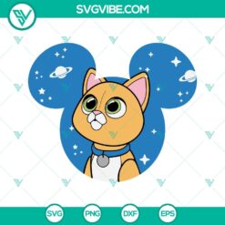 Movies, SVG Files, Sox Buzz Lightyear Cat SVG Image, Disneyland Ears SVG Image 5