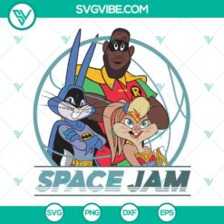 Cartoons, SVG Files, Space Jam DC Cartoon Batman SVG File, Looney Tunes SVG 8