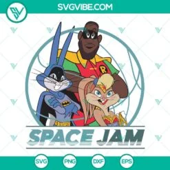 Cartoons, SVG Files, Space Jam DC Cartoon Batman SVG File, Looney Tunes SVG 2