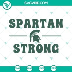 Sports, SVG Files, Michigan State Spartan SVG Image, MSU SVG Files, Michigan 3