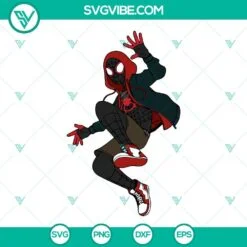 Movies, SVG Files, Spider Man Miles Morales SVG Files, Marvels Spider Man SVG 2