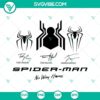 Spider Man No Way Home design SVG file inspired by Marvel Avengers, available for download in PNG, DXF, and EPS formats.