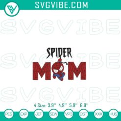 Embroidery Designs, Mothers Day Embroidery, Spidey Mom Era Gwen Stacy 3