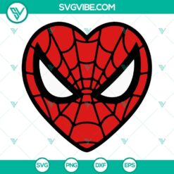 spiderman face heart svg bundle amazing mom spiderman svg marvel super hero svg png dxf eps 9 mockup