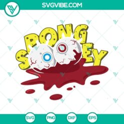 Disney, Halloween, SVG Files, SpongeBob Zombie Halloween SVG Image, SpongeBob 23