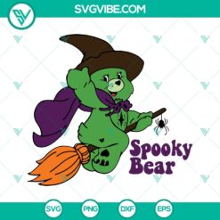 Disney, Halloween, SVG Files, Spooky Bear Witch SVG Download, Halloween Care 3