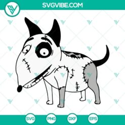 Spooky Dogs SVG Images Bundle, Zero SVG Download, Sparky SVG Download, Scraps Dog SVG File 6