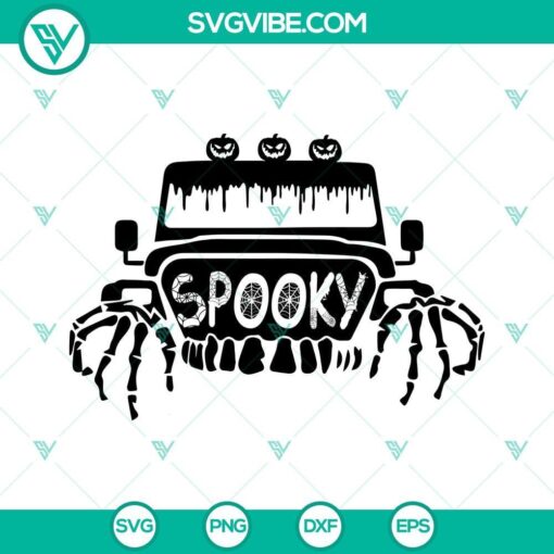 spooky offroad svg halloween jeep svg pumpkin offroad svg 7 mockup