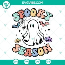 Halloween, SVG Files, Spooky Season SVG Download Cut File, Fall Season SVG 4