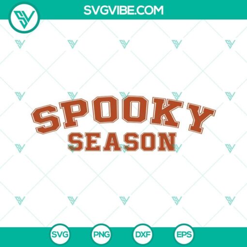 spooky season svg spooky vibes svg spooky halloween svg college halloween season svg cut files 10 mockup