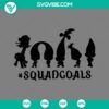Squadgoals Trolls SVG design perfect for Trolls cartoon movies fans. Includes PNG, EPS, and DXF files for download.