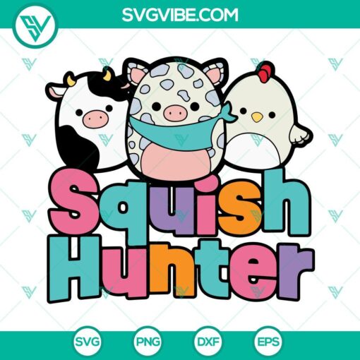 squish hunter svg connor cow svg charity chicken svg rosie pig svg squishmallow svg png dxf eps files 1 mockup