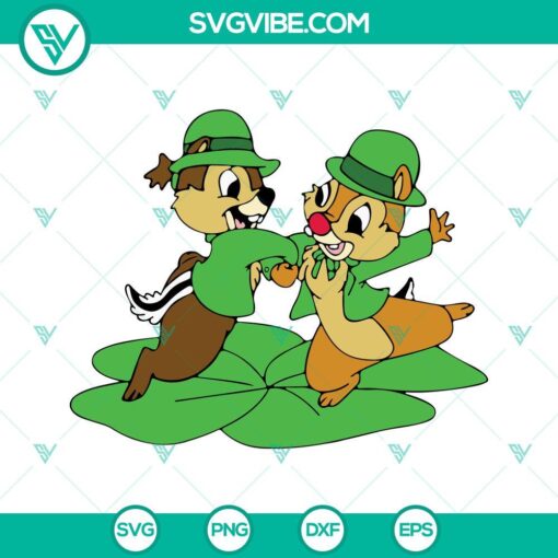 st patricks day disney svg bundle lucky clover svg disney characters leprechaun hat svg png dxf eps 2 mockup 29