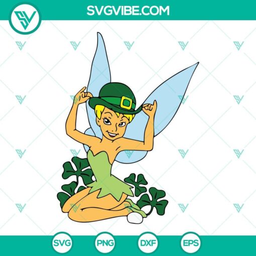 st patricks day disney svg bundle lucky clover svg disney characters leprechaun hat svg png dxf eps 6 mockup 29