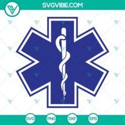 SVG Files, Trending, Star Of Life EMS Logo SVG Download Cut File, Paramedic SVG 4