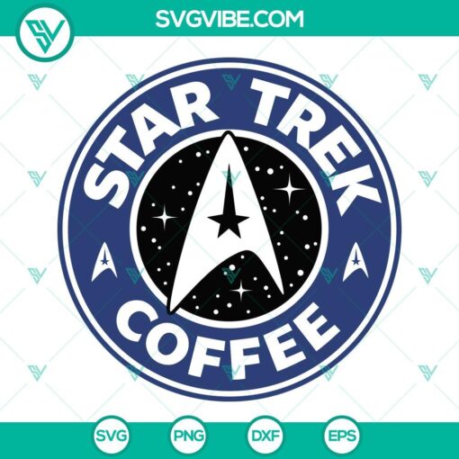 star trek coffee svg star trek starbucks cup svg star trek svg 7 mockup