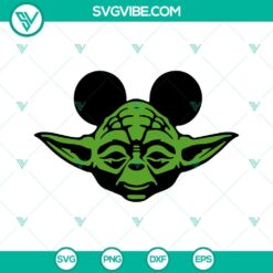 Movies, SVG Files, Yoda Poster SVG Download, Jedi Master SVG Download, Star 4