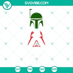 Movies, SVG Files, Star Wars Helmets SVG File, Boba Fett SVG Images, Darth 6