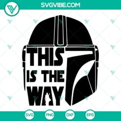 Star Wars Mandalorian SVG Image Bundle, Mandalorian Helmet SVG Download, This Is 5