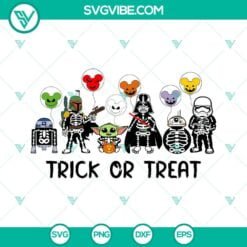 Halloween, Movies, SVG Files, Star Wars Skeletons Halloween SVG File, Star Wars 3