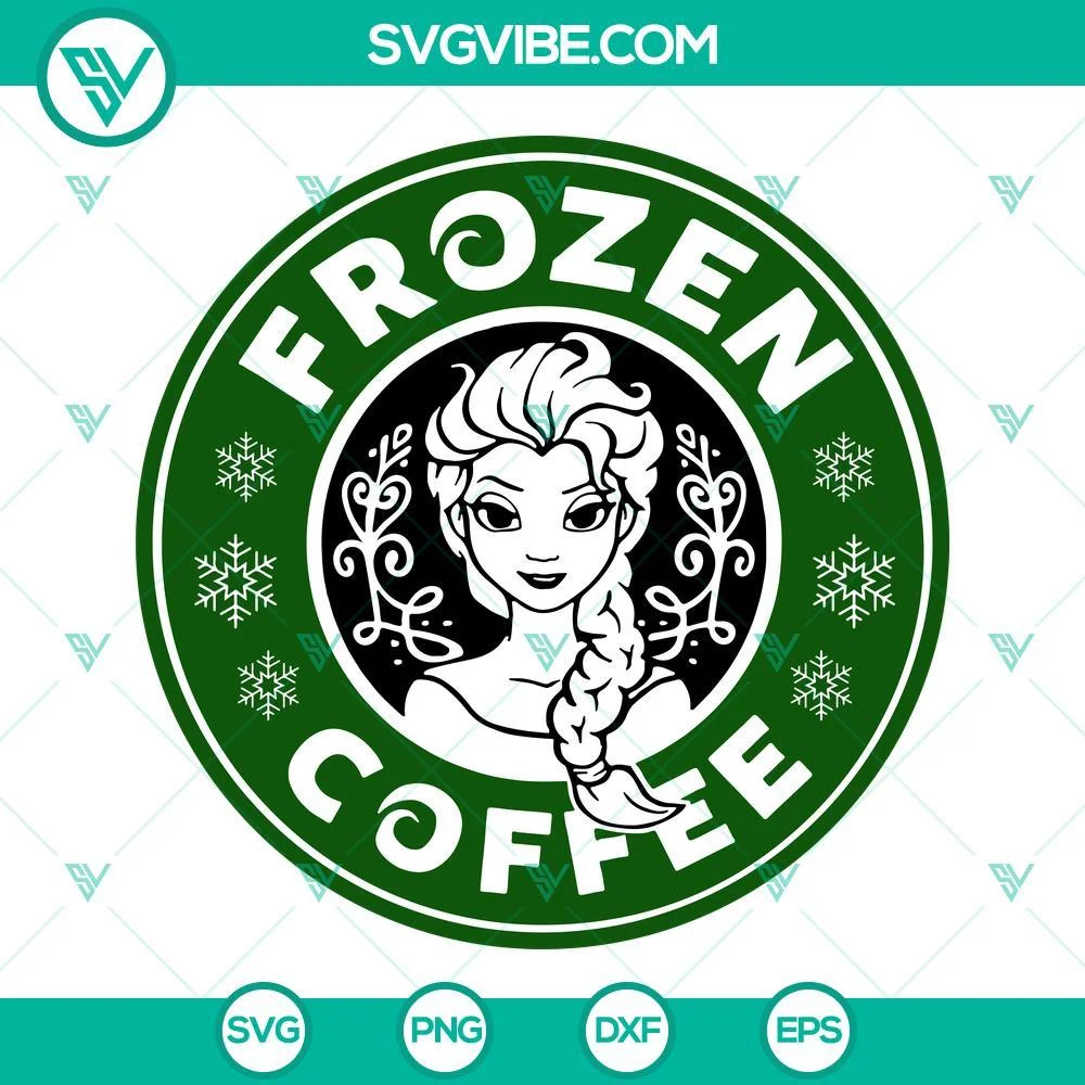 Disney, Starbucks Cup Wrap, SVG Files, Starbucks Coffee Bundle SVG Download, 5