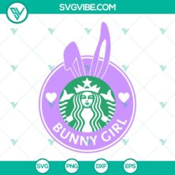 starbucks logo easter svg bundle hello spring svg starbucks coffee bunny ears svg png dxf eps 2 mockup