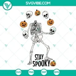 Halloween, SVG Files, Spooky Vibes Cute Ghost SVG Download, Happy Halloween SVG 3