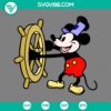 Disney, SVG Files, Steamboat Willie SVG Files Bundle, Steamboat Mickey Mouse 13