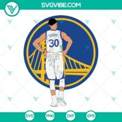 Basketball, Sports, SVG Files, Stephen Curry Golden State Warriors SVG File, 22