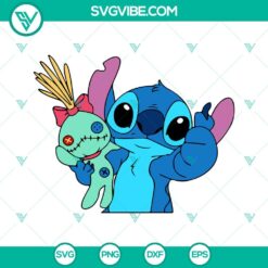 Disney, SVG Files, Stitch And Scrump SVG Image, Lilo And Stitch SVG Files PNG 5