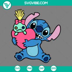 Disney, Valentine's Day, SVG Files, Stitch And Angel SVG Download, You Are My 3