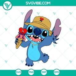 Disney, Musics, SVG Files, Stitch Bad Bunny Heart SVG Download, Bad Bunny SVG 4