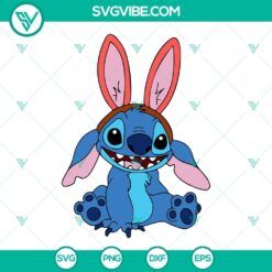 Disney, Easter, SVG Files, Stitch Bunny SVG Images, Easter Disney SVG Images, 12