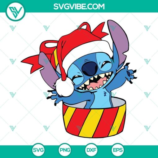 stitch christmas gifts svg stitch shristmas svg png dxf eps files 10 mockup