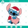 Christmas, Disney, SVG Files, Stitch Elf SVG Download, Chrsitmas Elf Stitch SVG 13