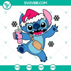 Christmas, Disney, SVG Files, Stitch Gingerbread Cookie SVG Image, Gingerbread 4