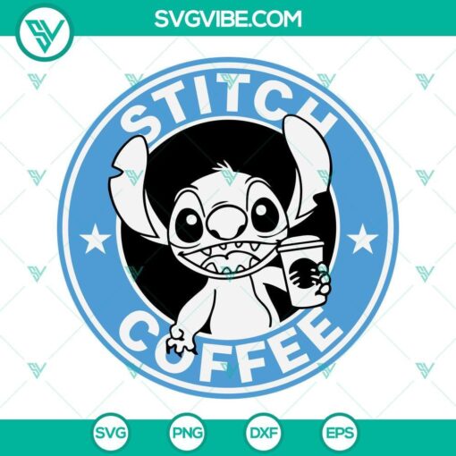 stitch coffee svg png dxf eps cricut stitch svg png clipart silhouette 4 mockup