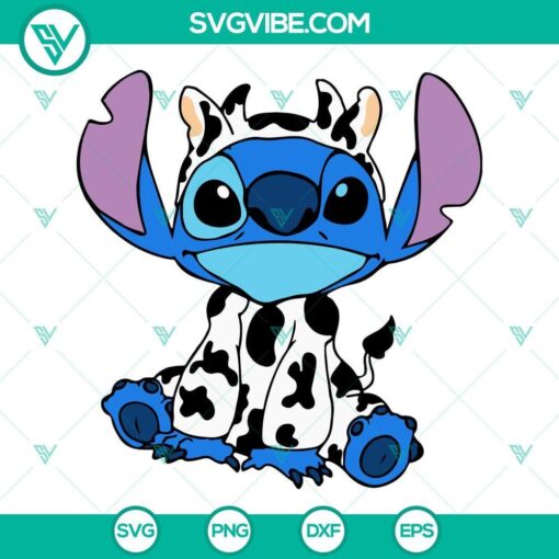 stitch cow svg stitch svg clipart cow svg file digital download 7 mockup