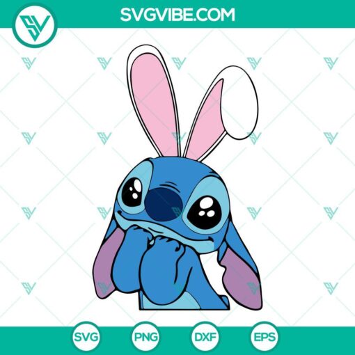 stitch easter svg bundle stitch bunny svg happy easter svg png dxf eps files 6 mockup 5