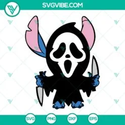 Disney, Halloween, SVG Files, Stitch Dressed As Sally SVG Files, Stitch Sally 4